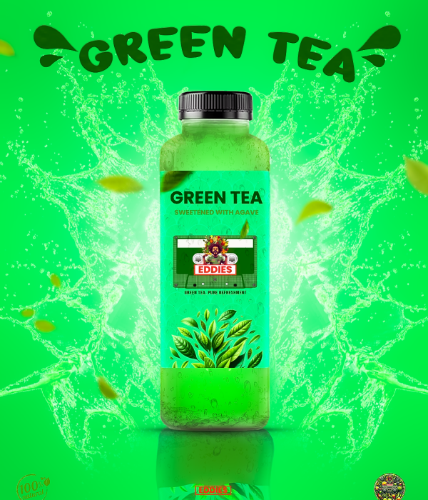 bottle design green tea